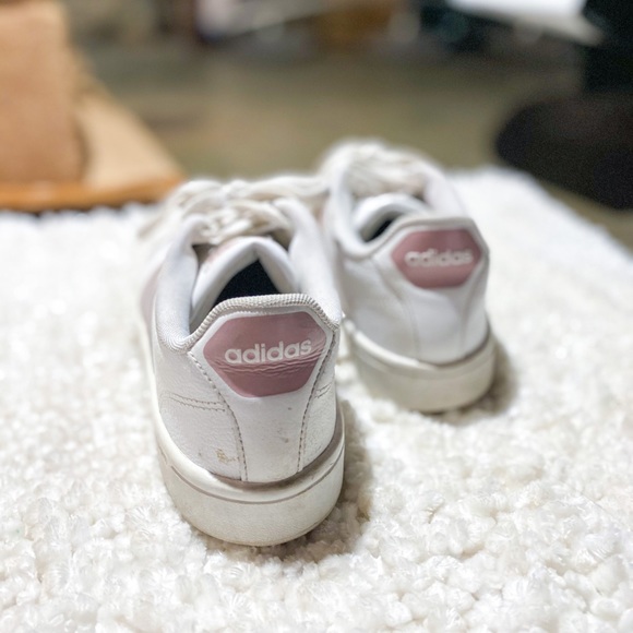 euc Adidas Grand Court leather sneakers 6 - Picture 4 of 5